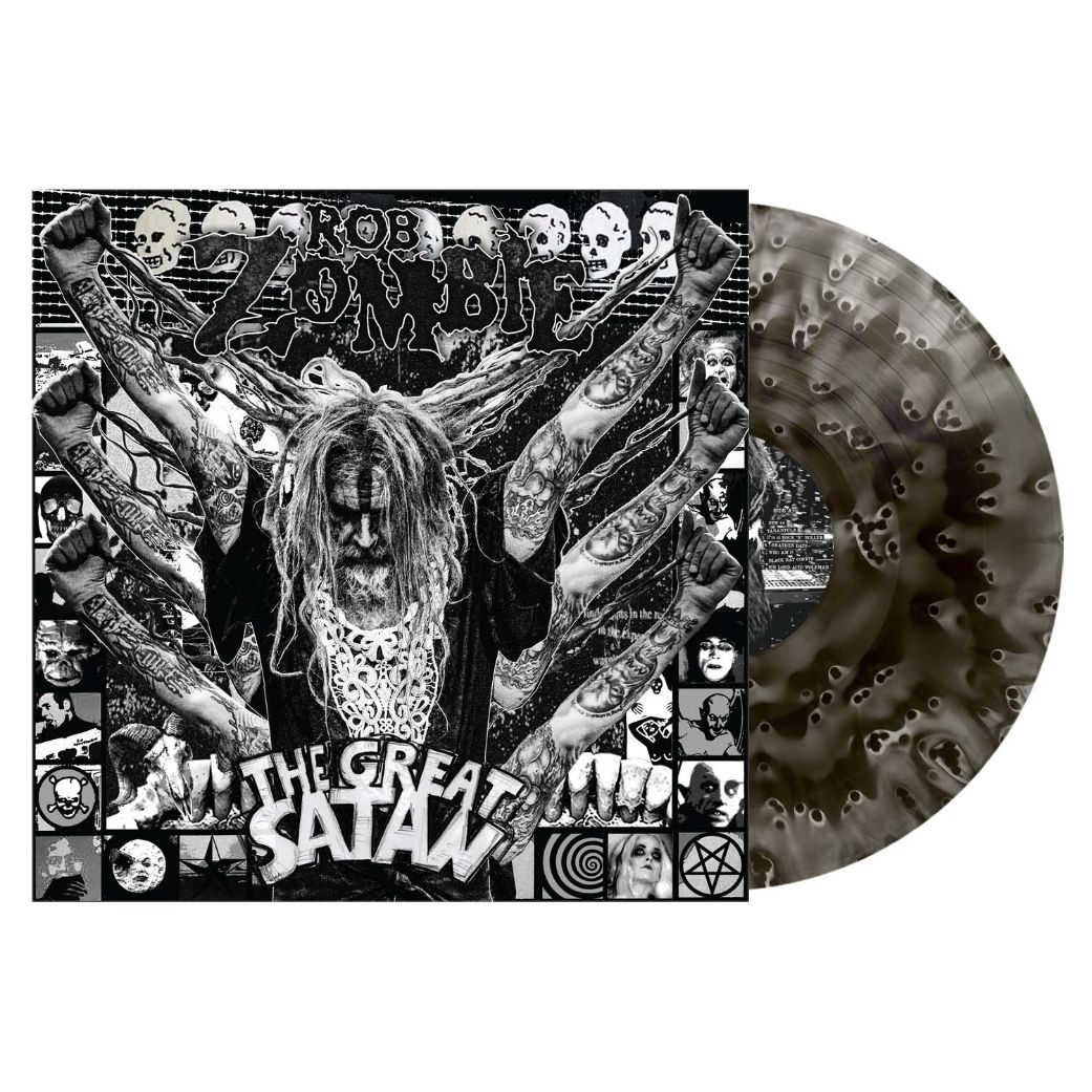 Rob Zombie - The Great Satan - Ghostly Black Vinyl