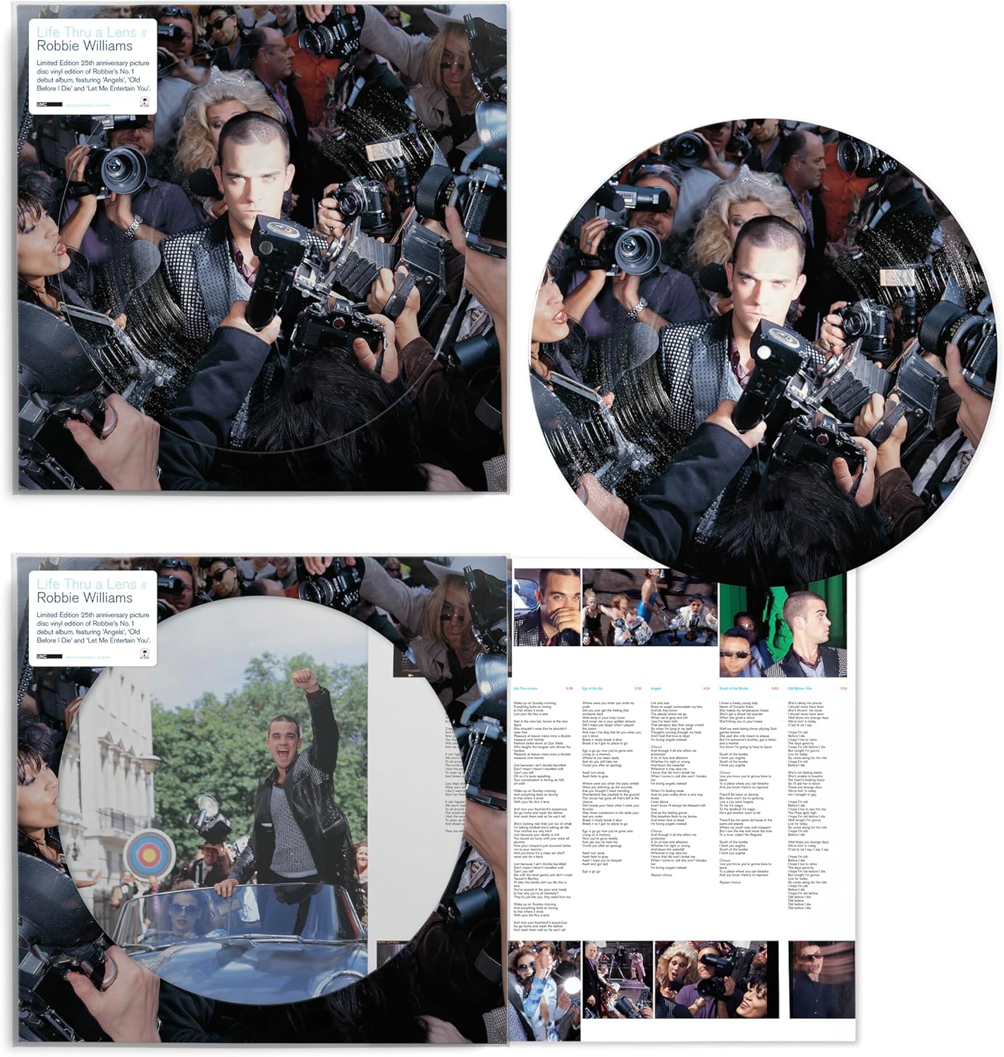 Robbie Williams - Life Thru A Lens - Picture Disc Vinyl