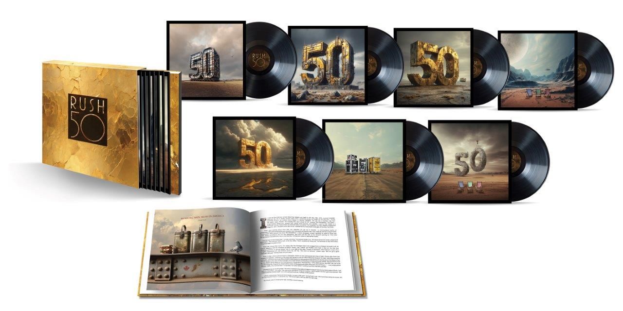 Rush - Rush 50 - Limited Edition 7LP Deluxe Box Set