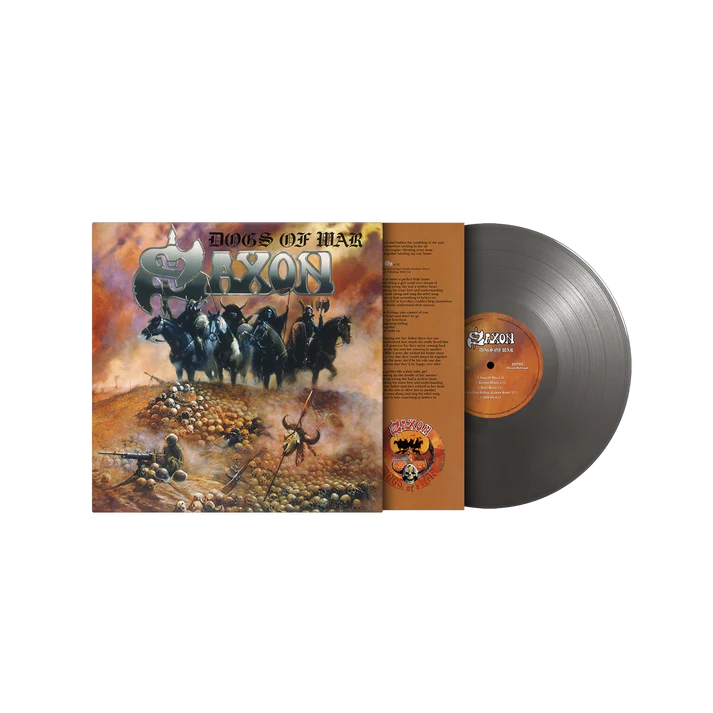 Saxon - Dogs Of War - Limited Numbered Silver Vinyl