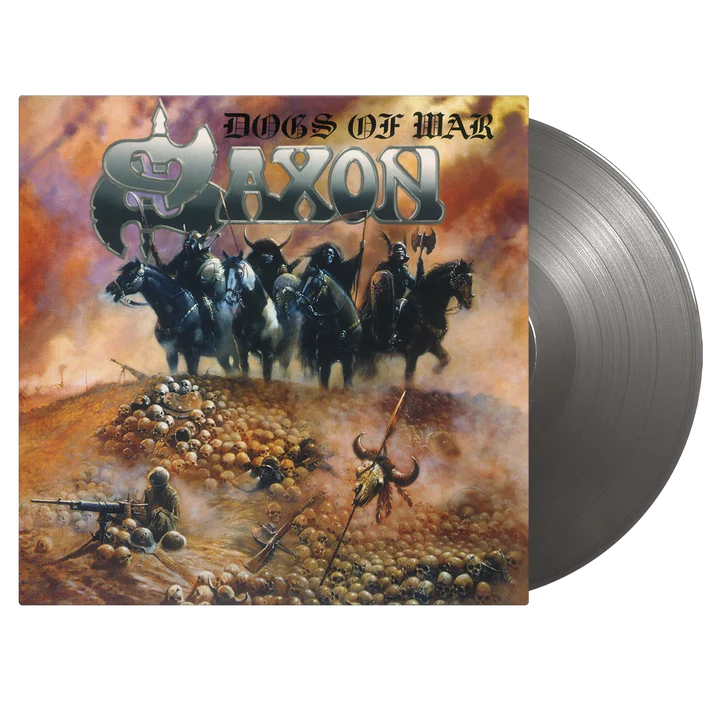 Saxon - Dogs Of War - Limited Numbered Silver Vinyl