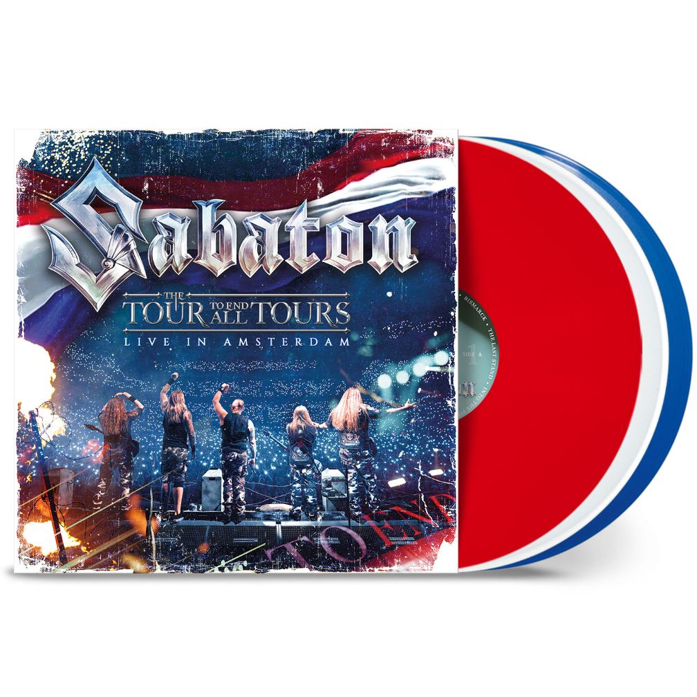Sabaton - The Tour To End All Tours - Live in Amsterdam: 3LP Coloured Vinyl