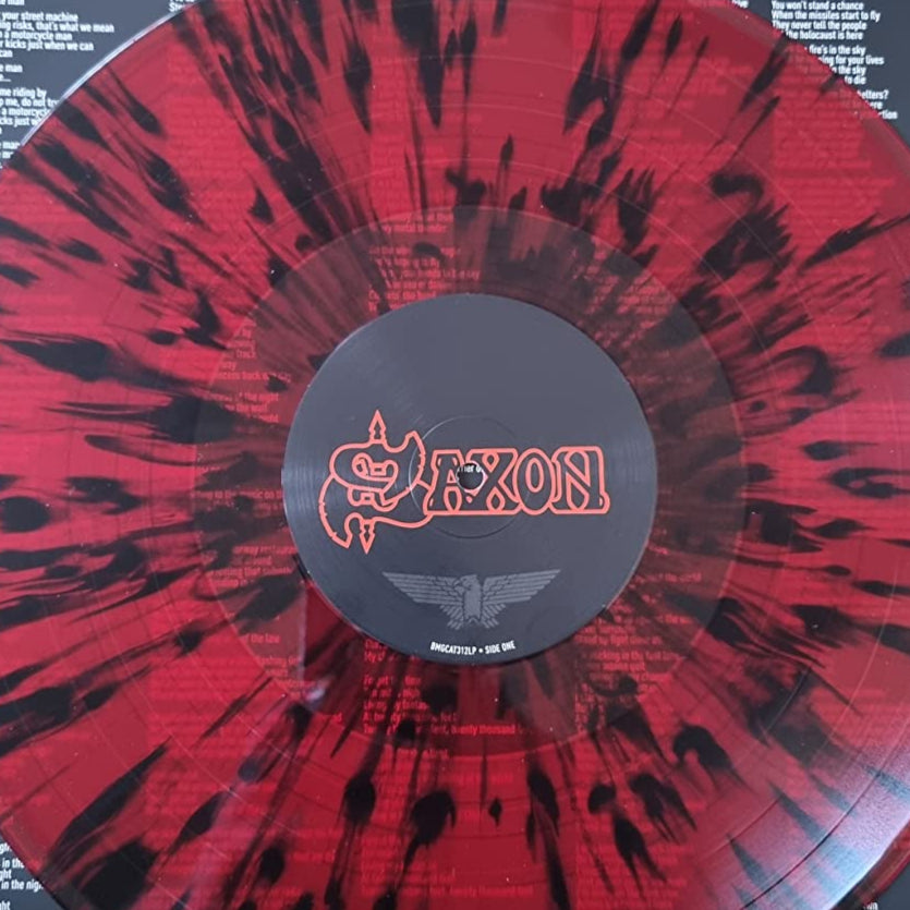 Saxon - The Eagle Has Landed - Live - Limited Splatter Vinyl