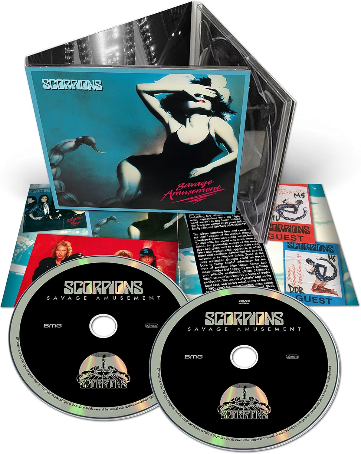 Scorpions – Savage Amusement - CD + DVD