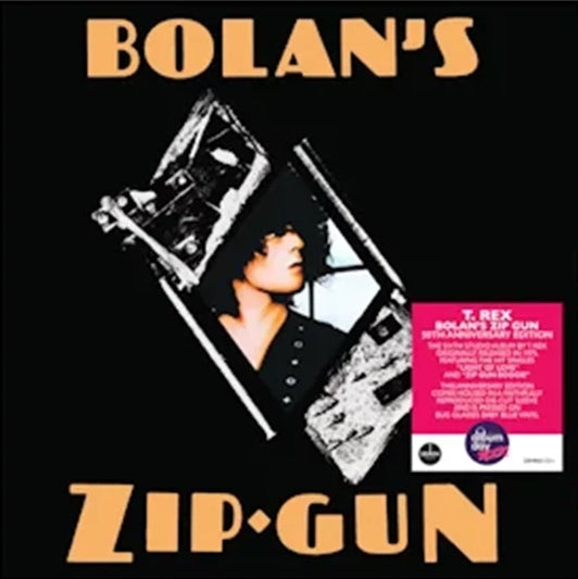 T.Rex - Bolan's Zip Gun (50th Anniversary) 140g Bug Glasses Baby Blue Vinyl