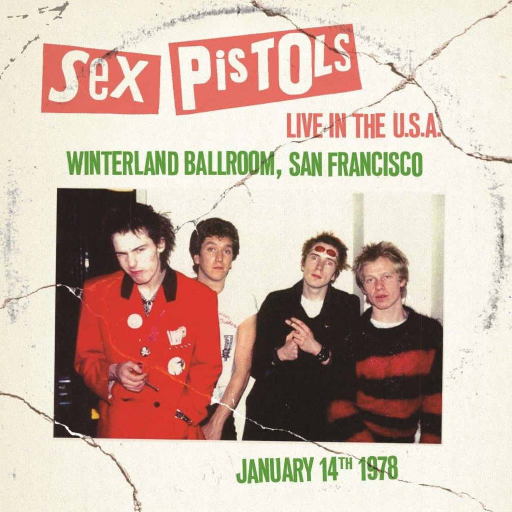 Sex Pistols - Live In The U.S.A 1978 – San Francisco - Limited Edition Blue Vinyl