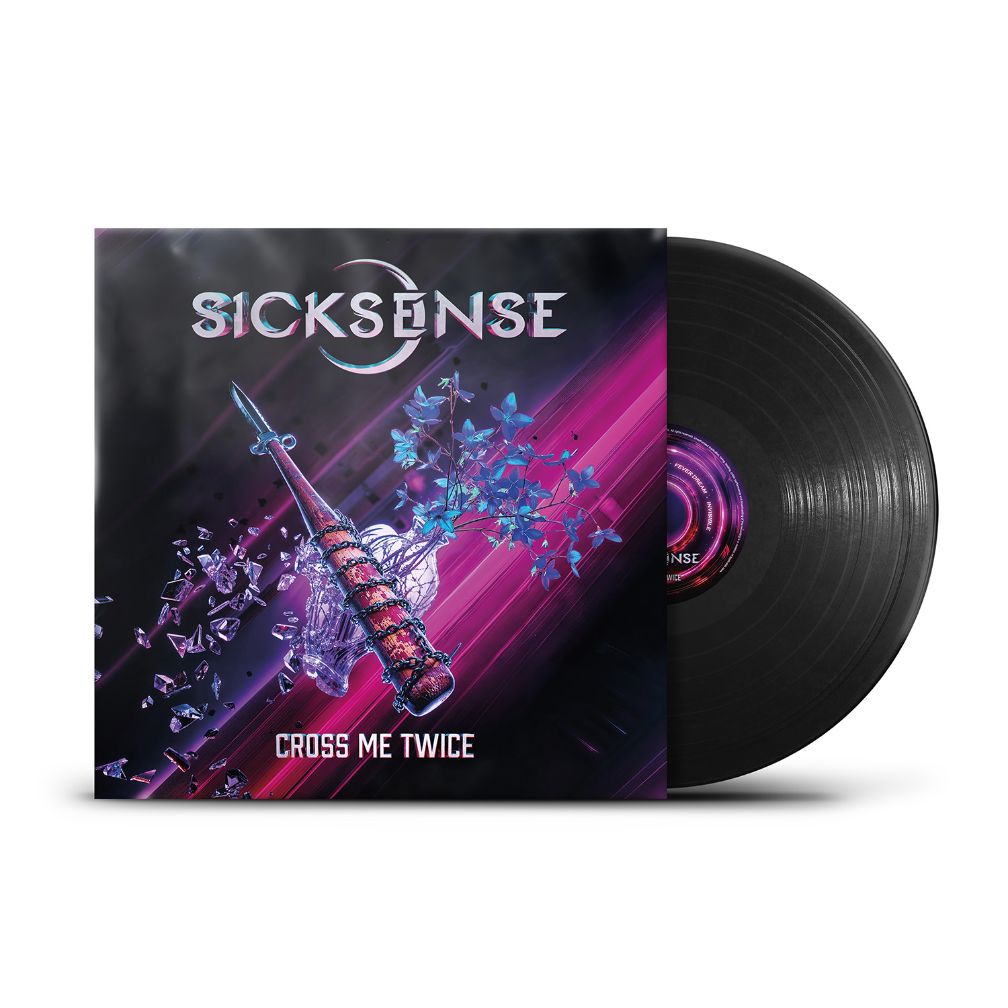 Sicksense – Cross Me Twice - Black Vinyl