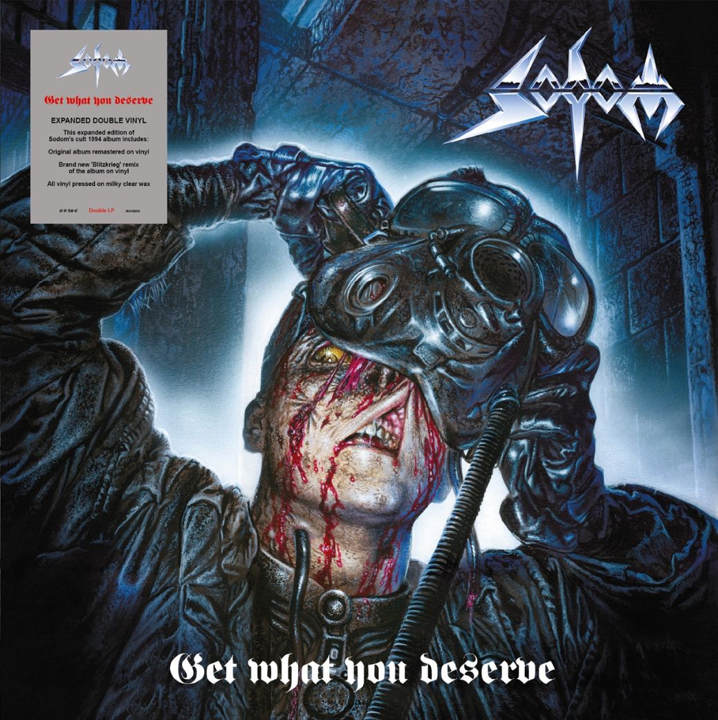 SODOM - Get What You Deserve - 2LP 140g Milky Clear Vinyl
