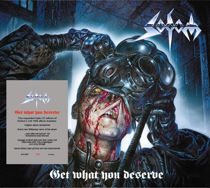 SODOM - Get What You Deserve - 3CD