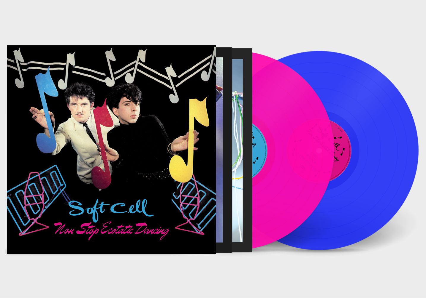 Soft Cell - Non-Stop Ecstatic Dancing - 2LP Pink & Blue Vinyl