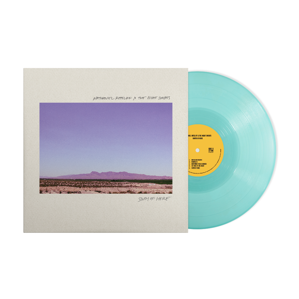 Nathaniel Rateliff & The Night Sweats - South Of Here: Solid Turquoise Vinyl