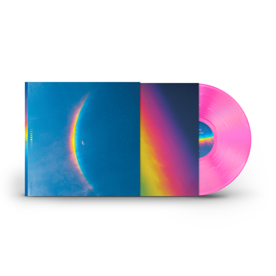 Coldplay - Moon Music; Translucent Pink Eco Vinyl