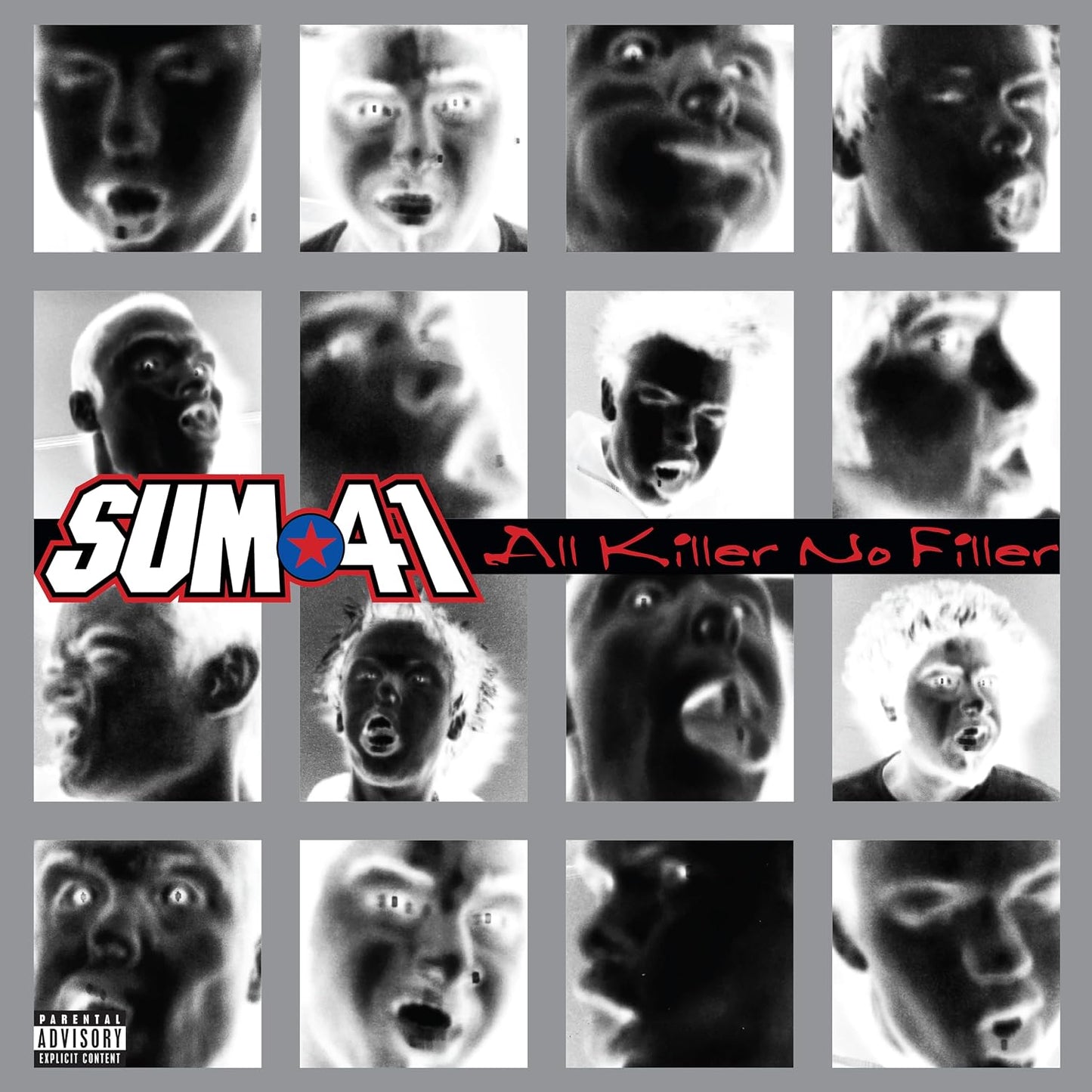 Sum 41 - All Killer No Filler (25th Anniversary Edition) 2LP Silver Vinyl