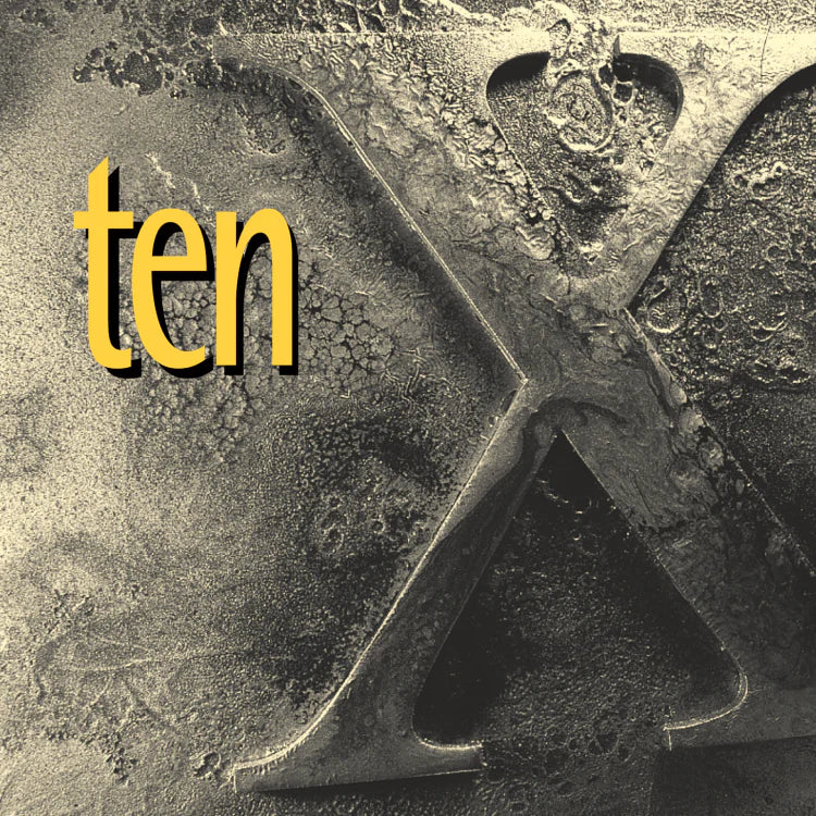 TEN - X - Limited, Numbered 2LP Coloured Vinyl