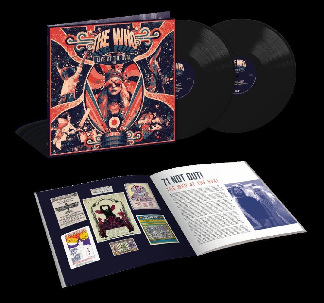 The Who - Live at the Oval 1971 - Limited Edition 2LP Black Vinyl