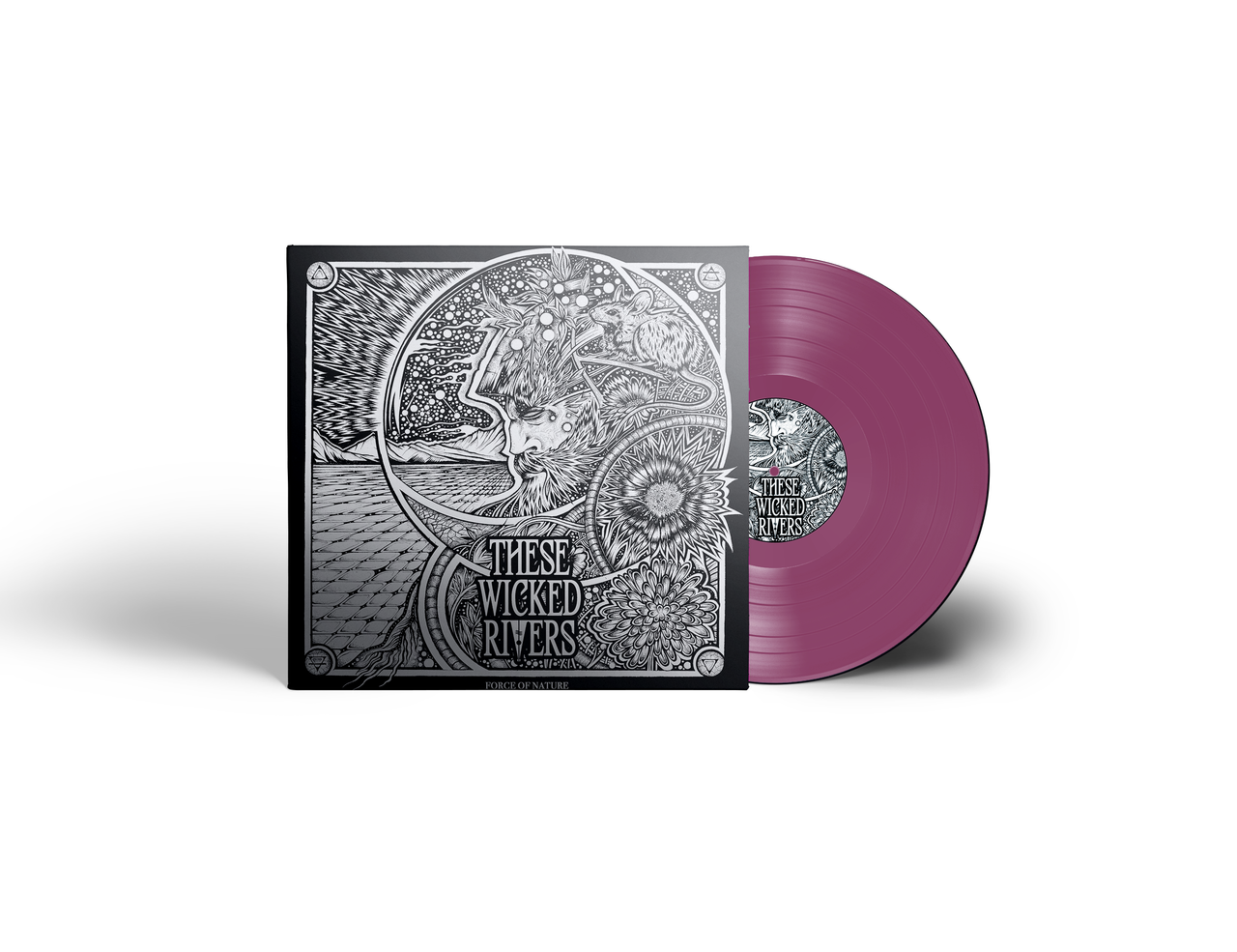 These Wicked Rivers - Force Of Nature: Limited Merlot Coloured Vinyl