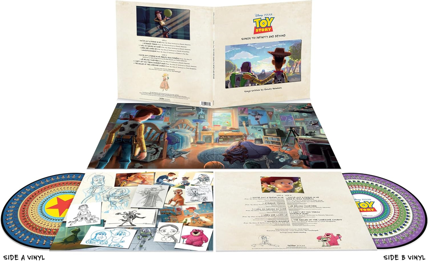 Randy Newman - Toy Story: Songs to Infinity and Beyond - Collector's Edition, Zoetrope Vinyl