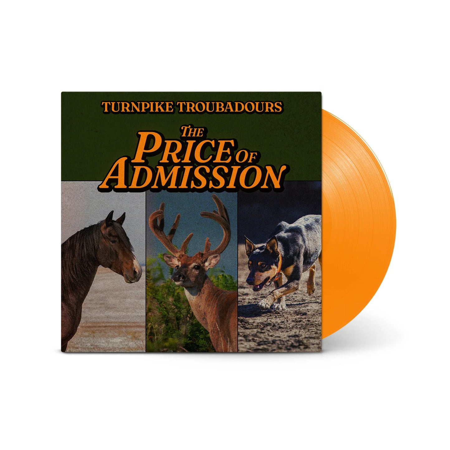 Turnpike Troubadours - The Price of Admission - Indies Opaque Orange Vinyl