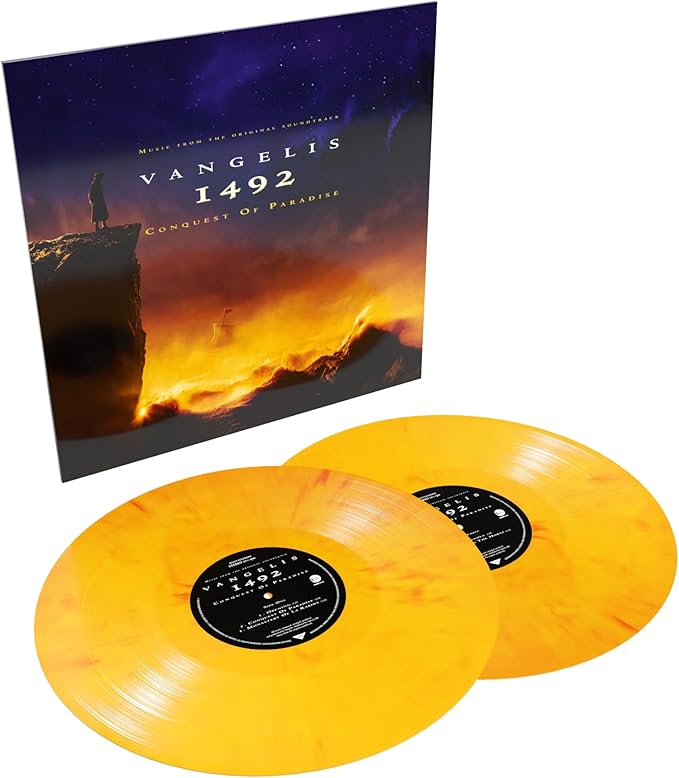 Vangelis - 1492: Conquest of Paradise - Limited Edition Yellow Flame - Vinyl
