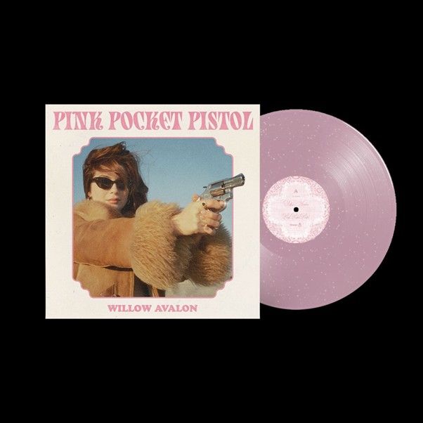 Willow Avalon - Pink Pocket Pistol - 140g Pink Glitter vinyl