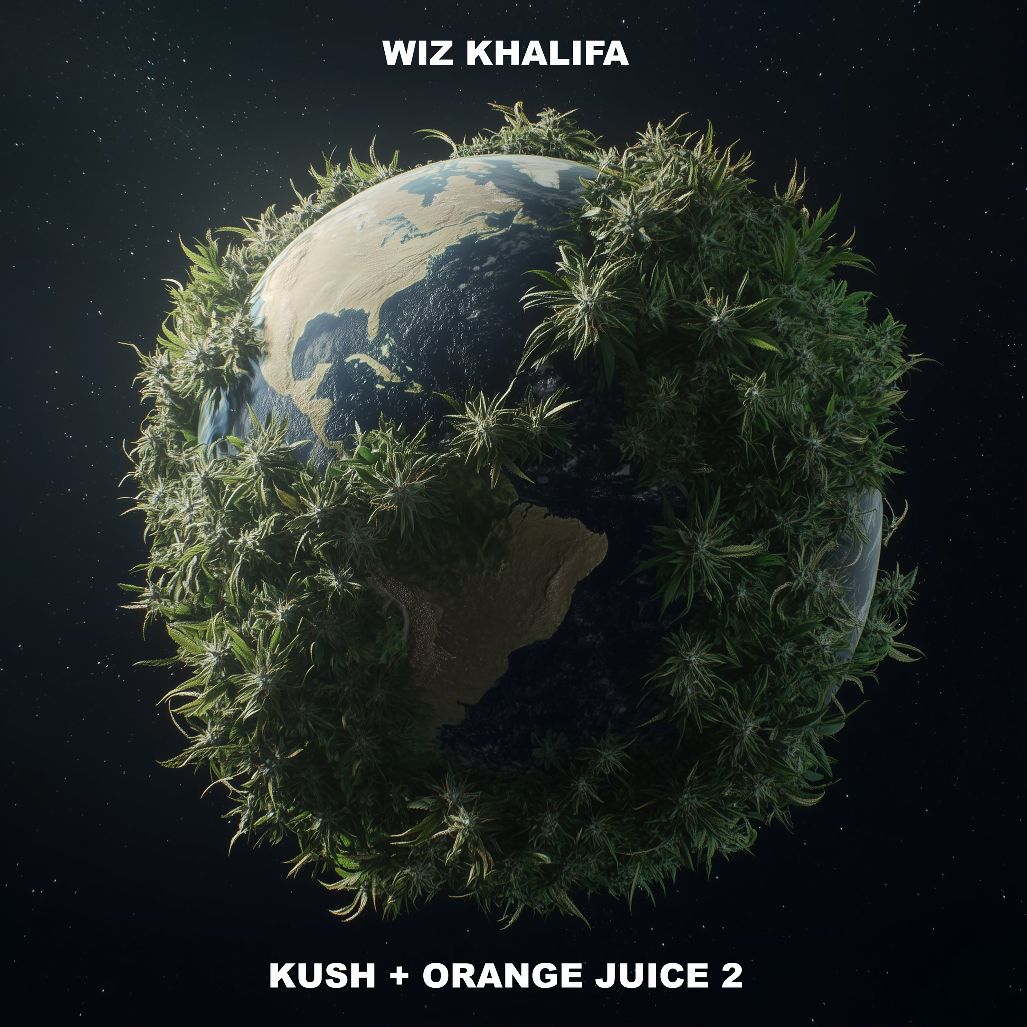Wiz Khalifa - Kush + Orange Juice 2 - Limited Edition Black & Gold vinyl