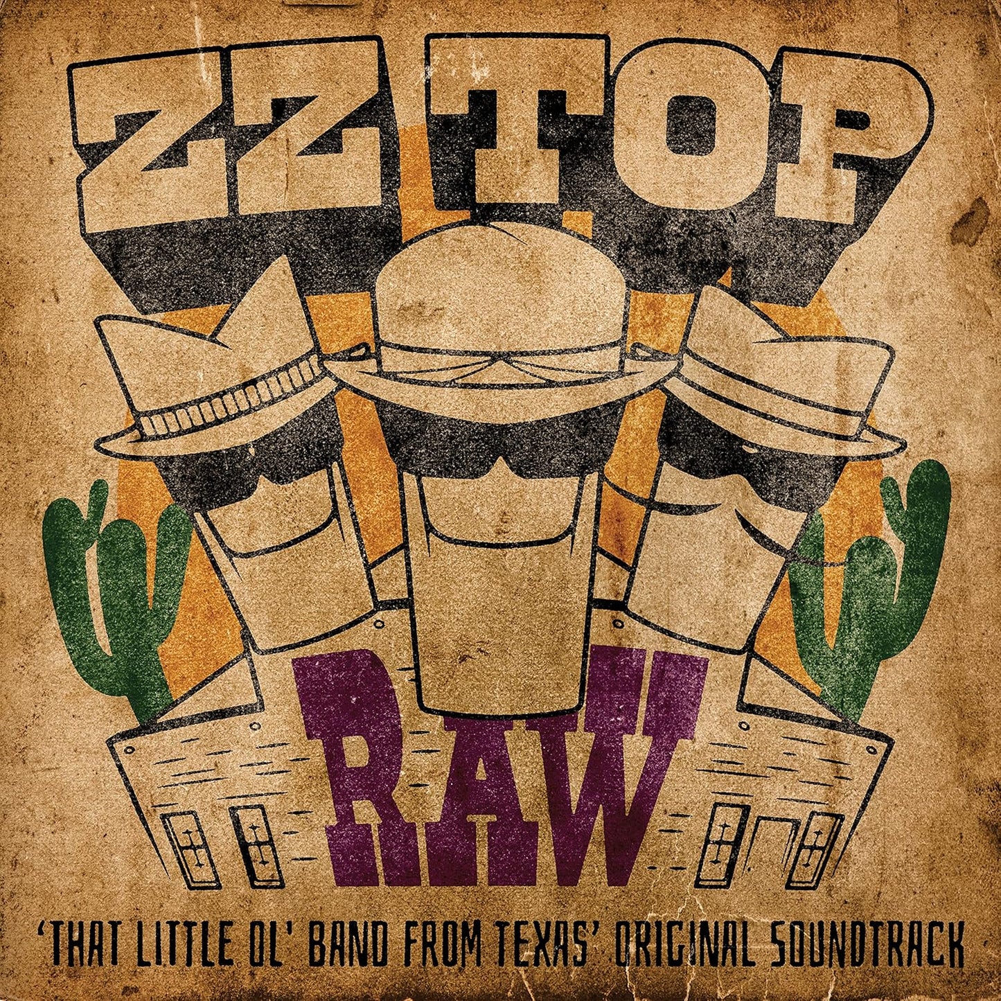 ZZ Top - RAW 'That little ol' band from Texas' (Original Soundtrack) Vinyl