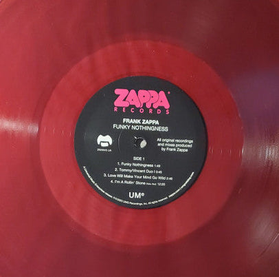 Frank Zappa - Funky Nothingness - 2LP 180g Transparent Violet Vinyl