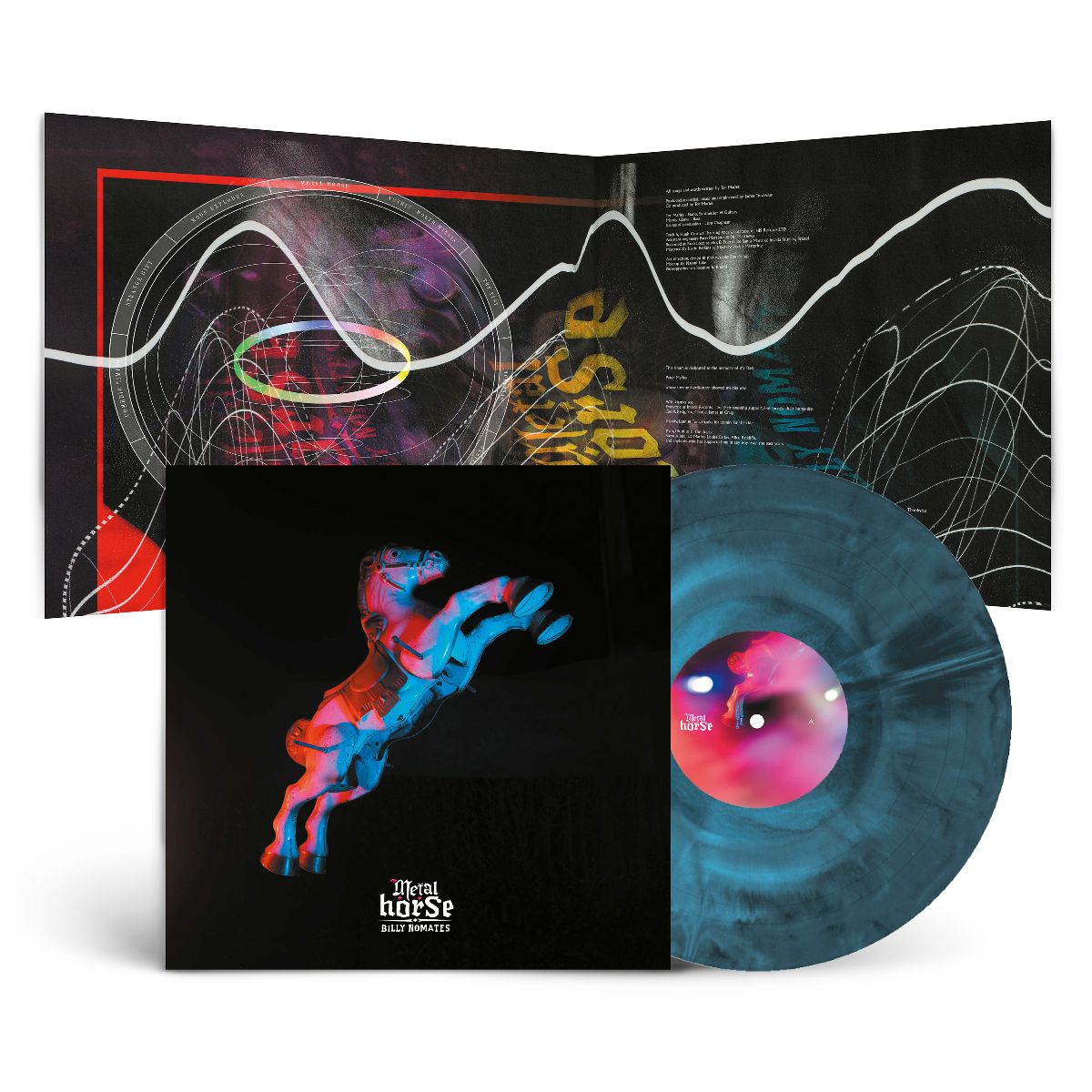 Billy Nomates - Metalhorse - Indies Only Blue Galaxy Vinyl