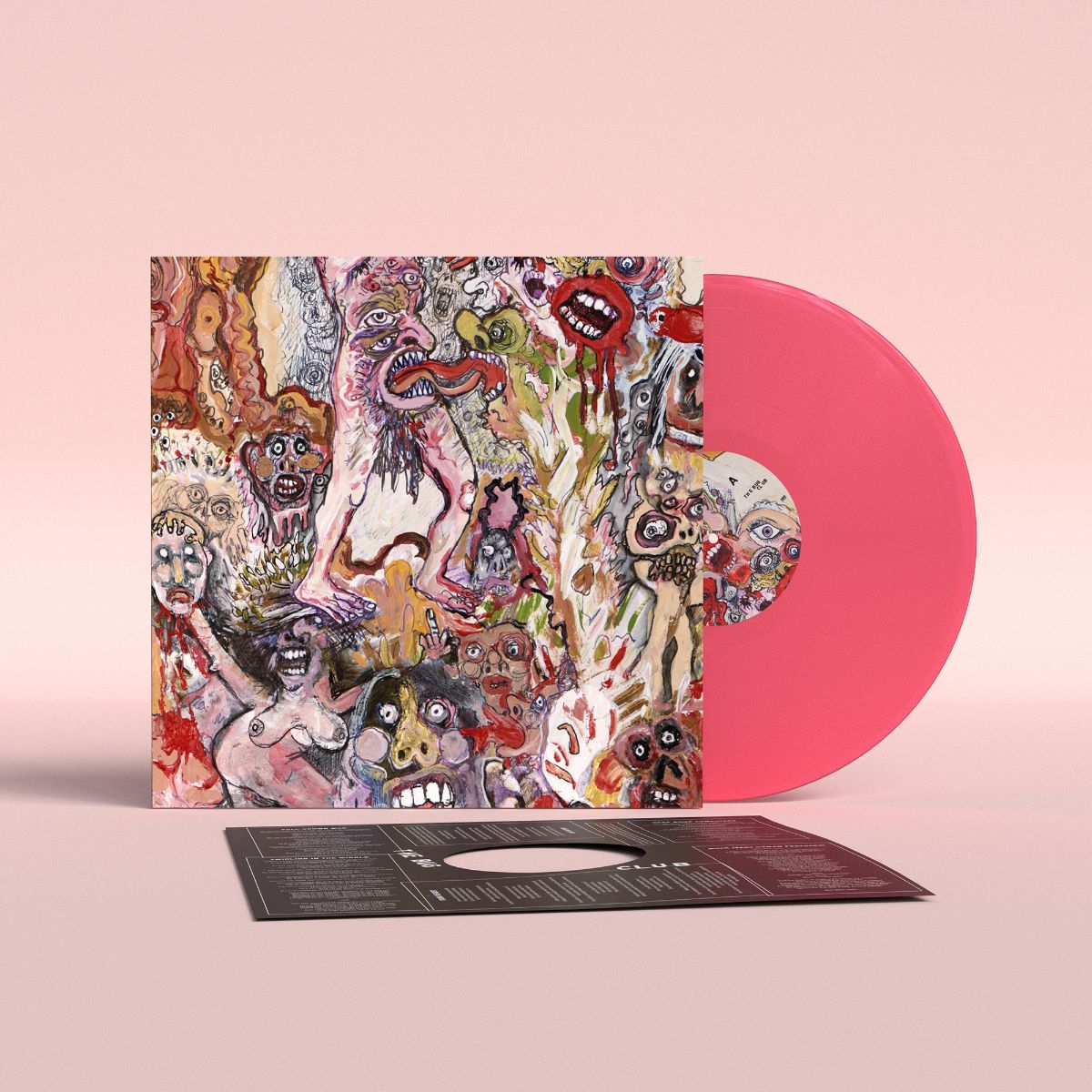 The Bug Club - Very Human Features - Loser Edition, Bio Pink Vinyl