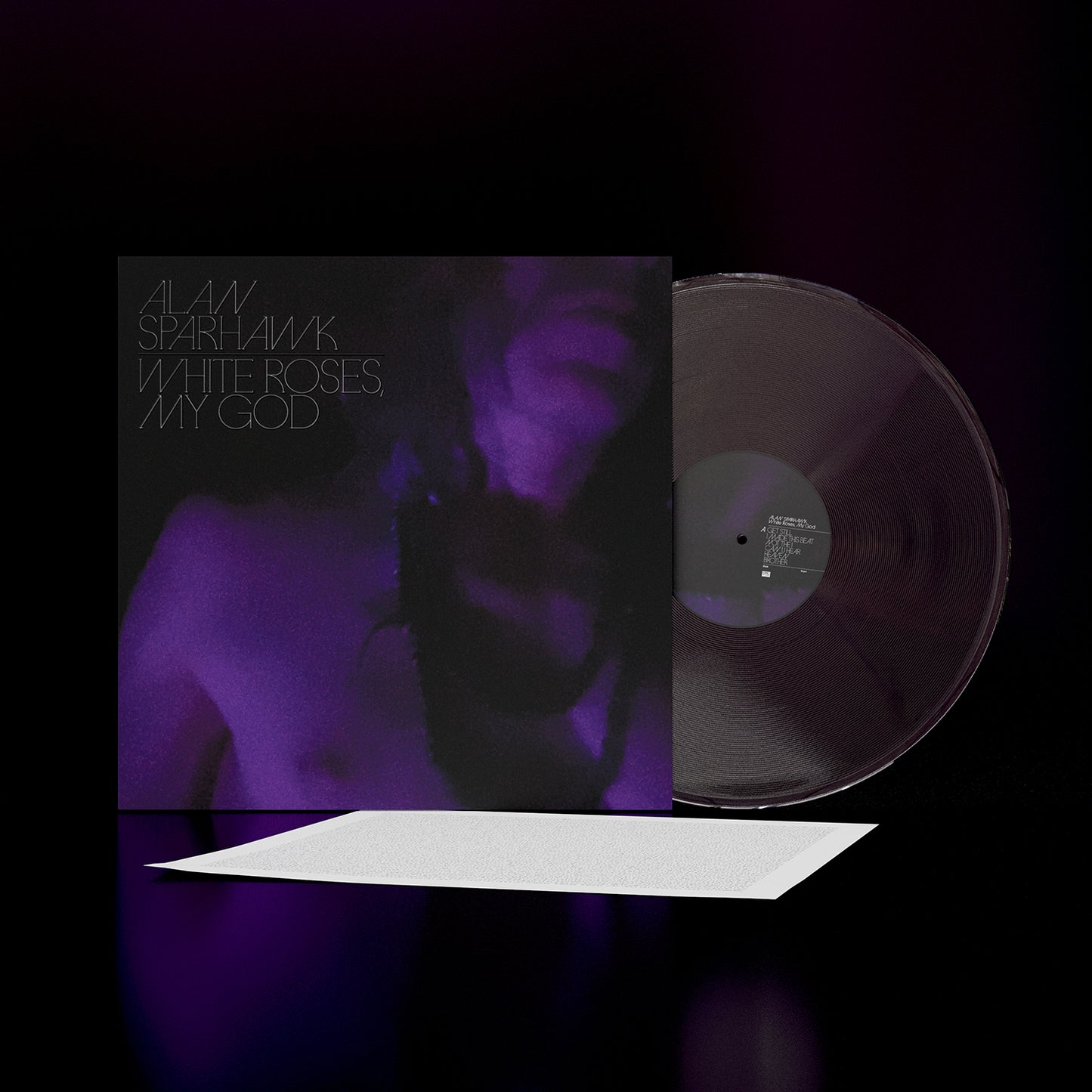 Alan Sparhawk - White Roses, My God - Loser Edition Crystal Clear Vinyl