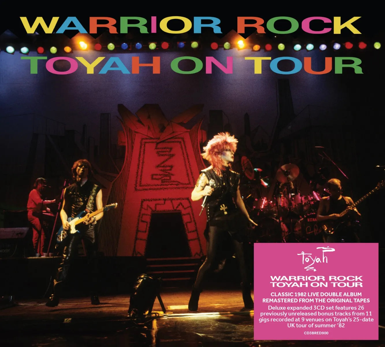 Toyah - Warrior Rock - Toyah On Tour : 3CD Expanded Edition