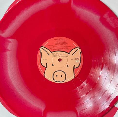 The Damned – Strawberries - Limited Red and Pink Swirl Vinyl