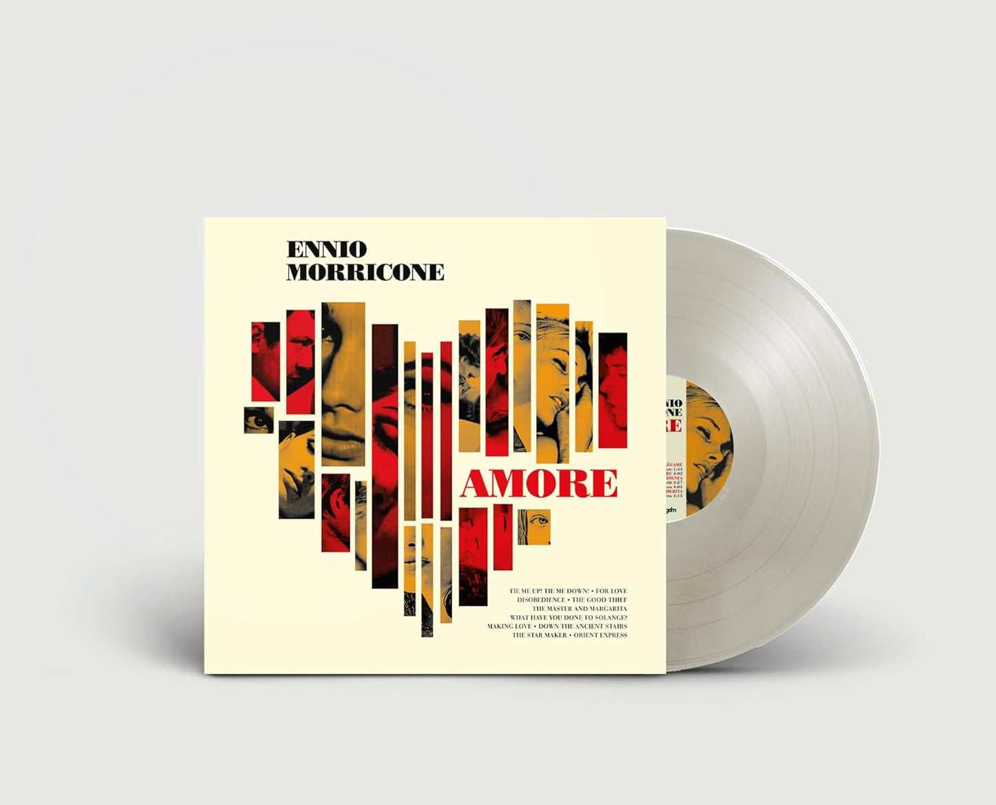 Ennio Morricone - Amore - Limited Clear Transparent Vinyl
