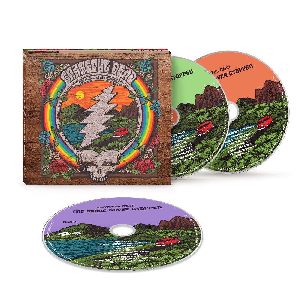 Grateful Dead - The Music Never Stopped - 3CD Box set