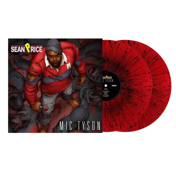 Sean Price - Mic Tyson : Limited Edition Red & Black Splatter Vinyl