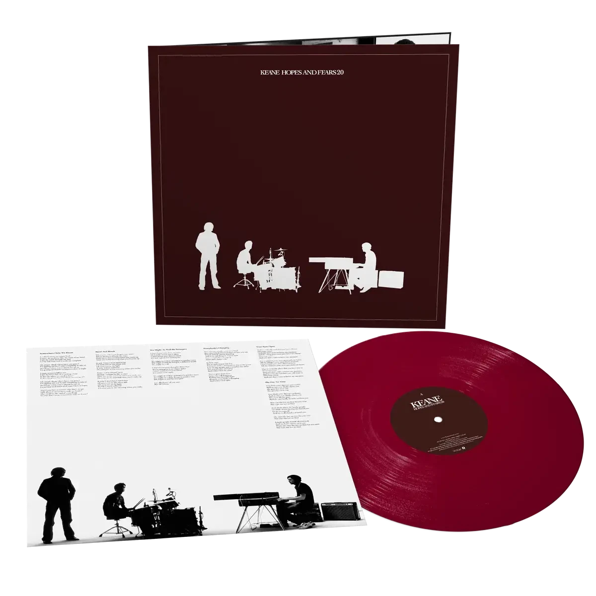 Keane - Hopes and Fears - Limited Edition Burgundy Vinyl