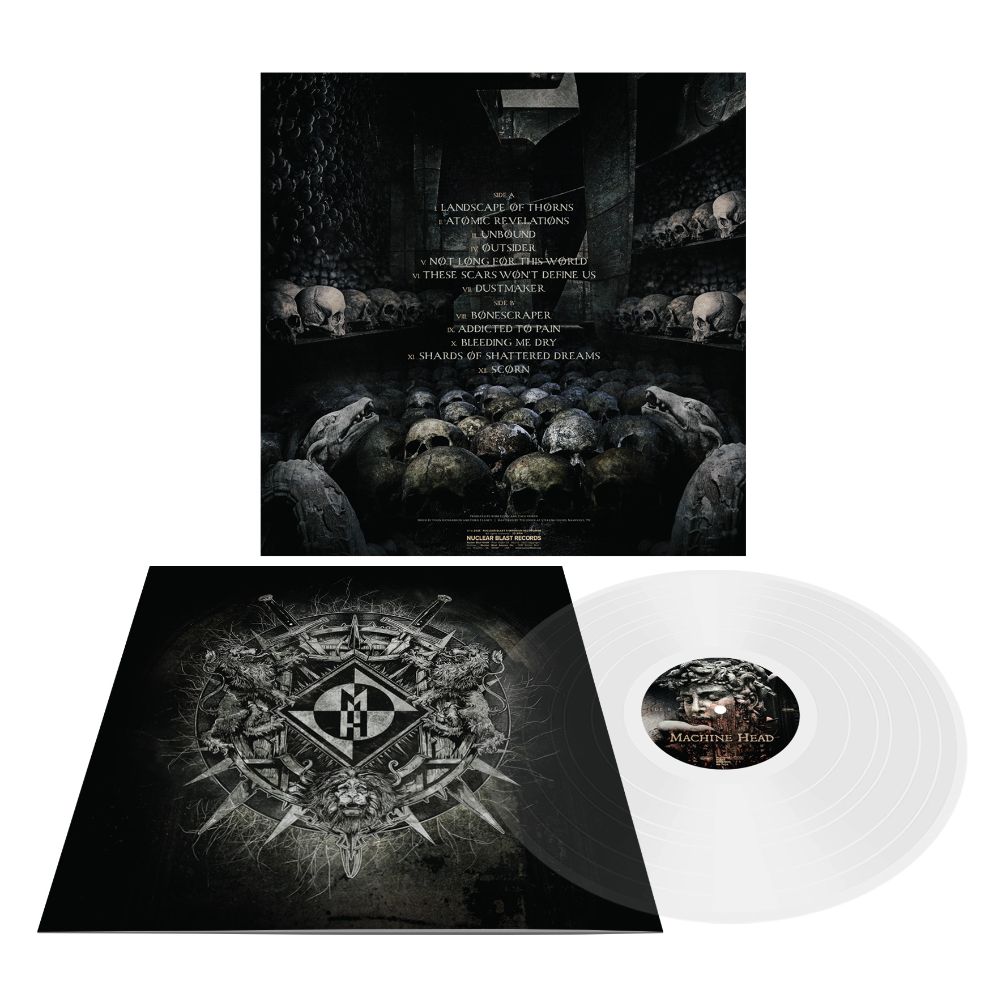MACHINE HEAD - UNATØNED - CLEAR VINYL