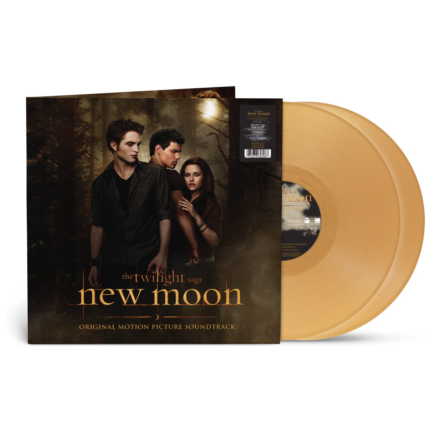 Various Artists - The Twilight Saga: New Moon: 2LP Gold Vinyl