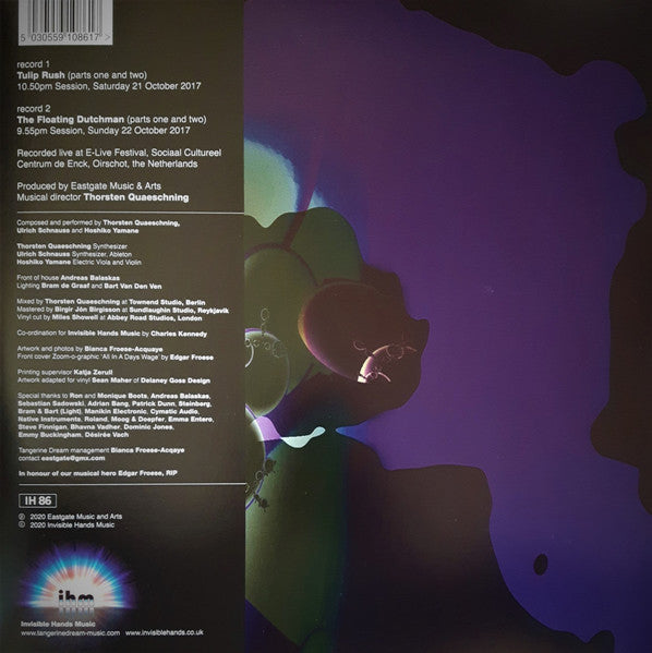 Tangerine Dream – The Sessions II - 2LP Purple Vinyl