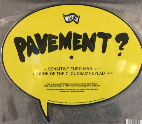 Sensitive Euro Man / Brink of the Clouds/Candylad