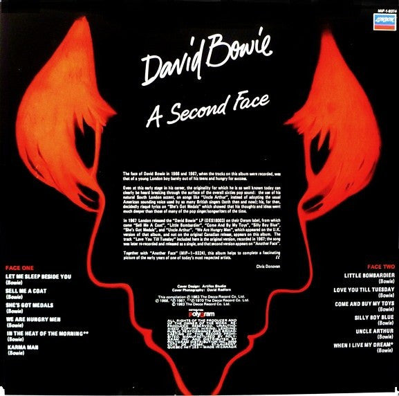 David Bowie - A Second Face (LP, Comp)