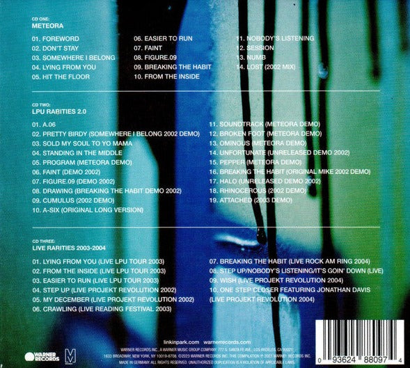 Linkin Park - Meteora : 20th Anniversary 3CD