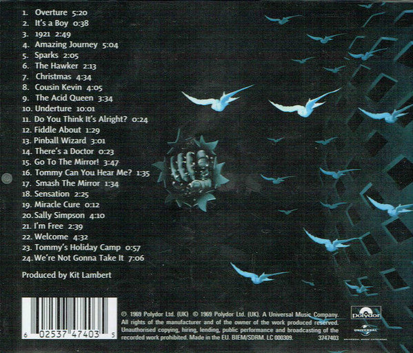 The Who - Tommy : Remastered CD