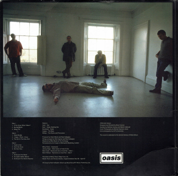 Oasis - Be Here Now 2LP Vinyl, Gate-Fold Sleeve