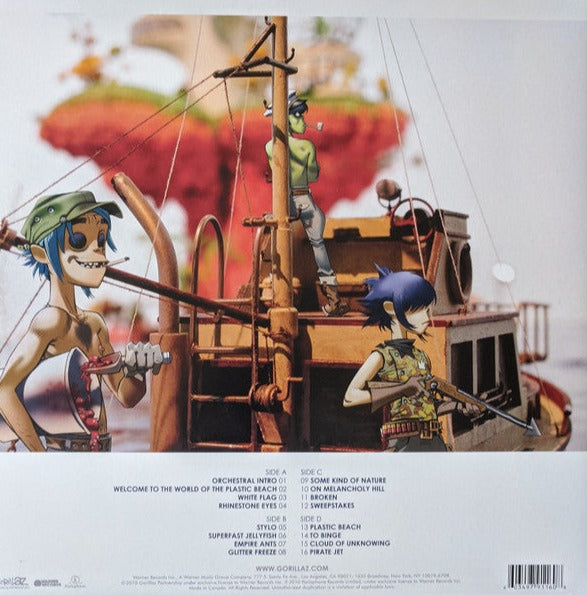 Gorillaz - Plastic Beach - 2LP Vinyl