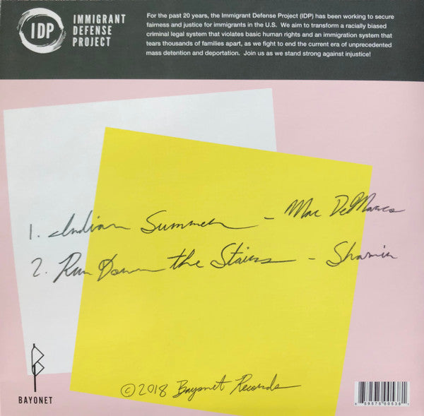 Mac Demarco, Shamir - Cover Beat Happening - 7", RSD Clear Vinyl