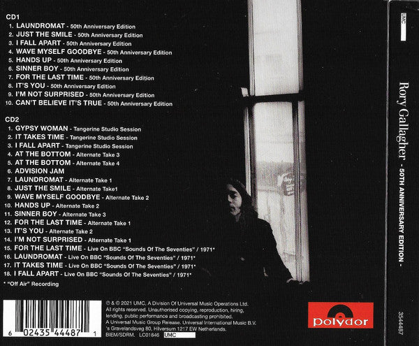 Rory Gallagher - Rory Gallagher - 50th Anniversary Edition - Remastered 2CD
