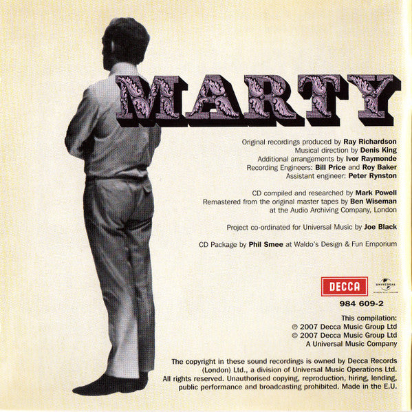 Marty Feldman (2) - I Feel A Song Going Off (CD, Album)
