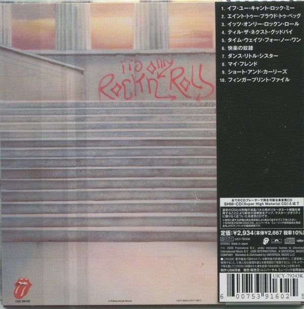 The Rolling Stones - It's Only Rock 'N Roll : Replica Japanese Card Sleeve CD