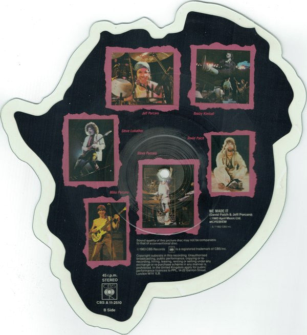 Toto - Africa: Limited Shaped Picture Disc 7"